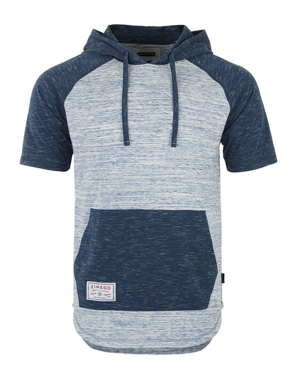 short sleeve raglan hoodie