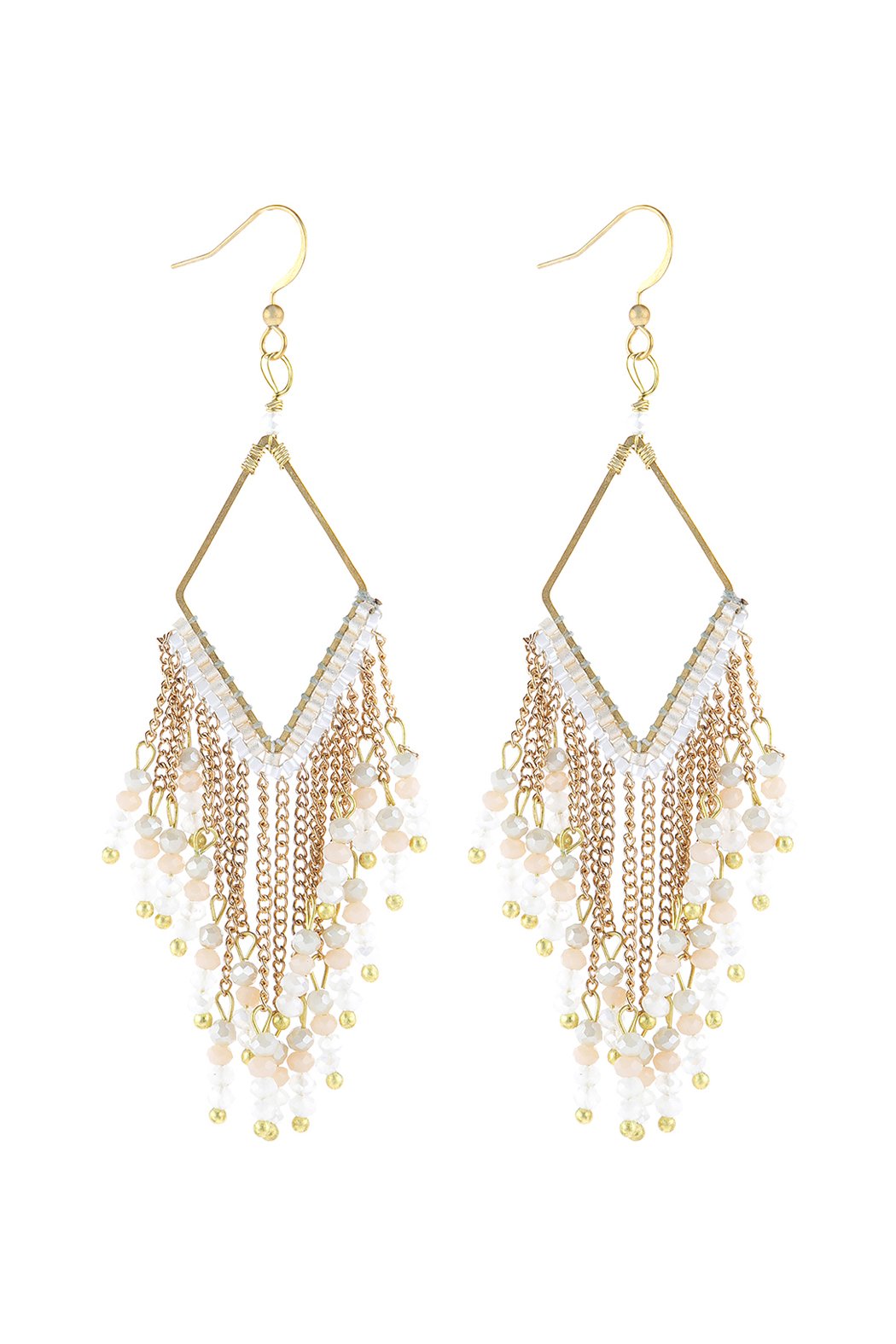 dangle beaded earrings