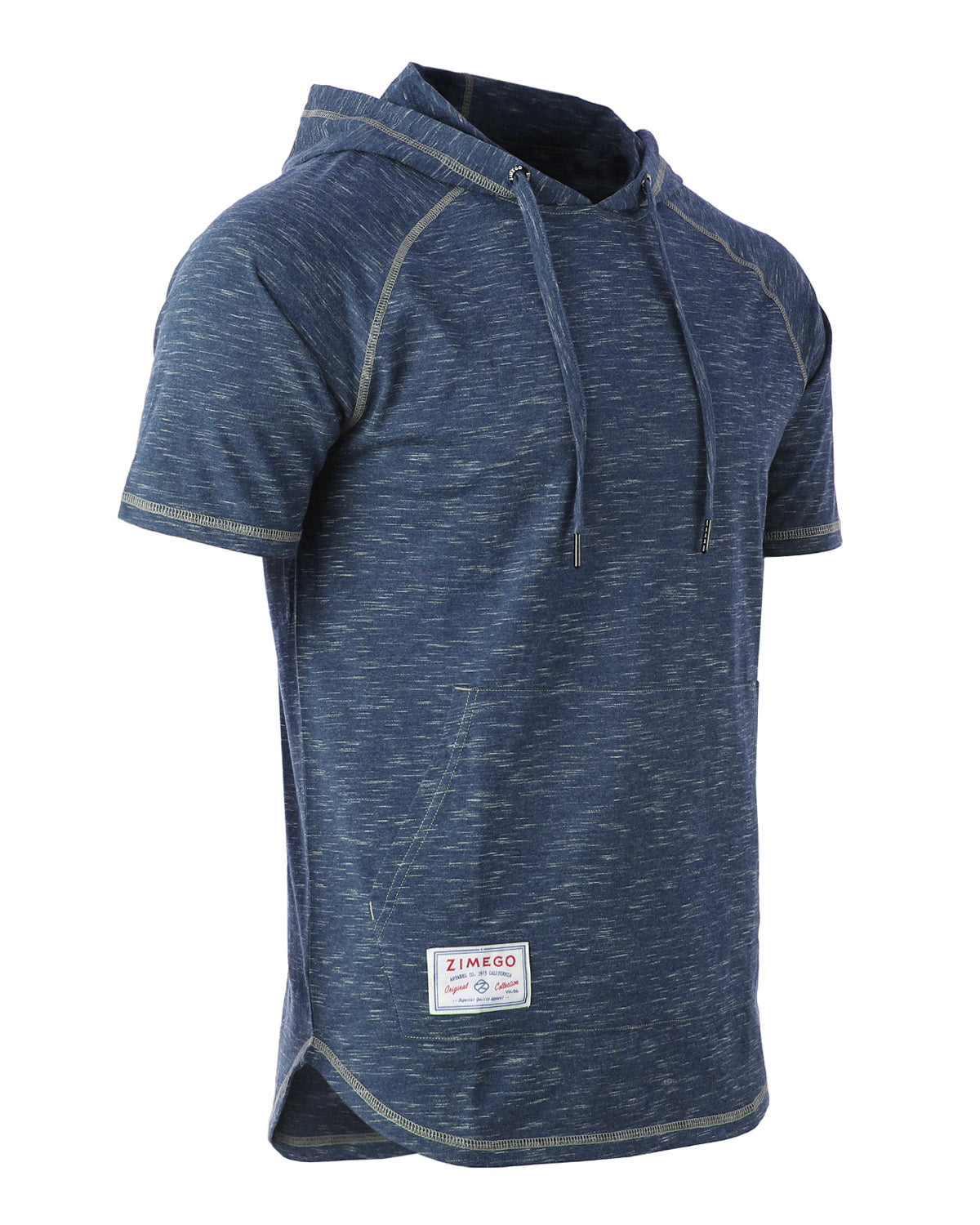 short sleeve raglan hoodie