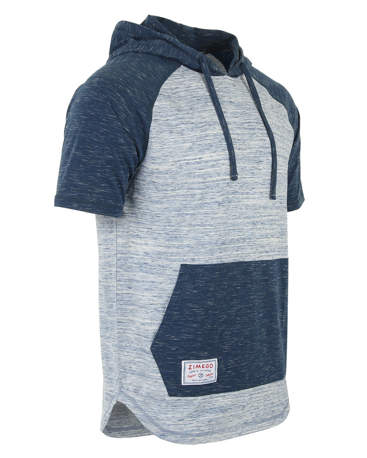 short sleeve raglan hoodie