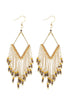 dangle beaded earrings