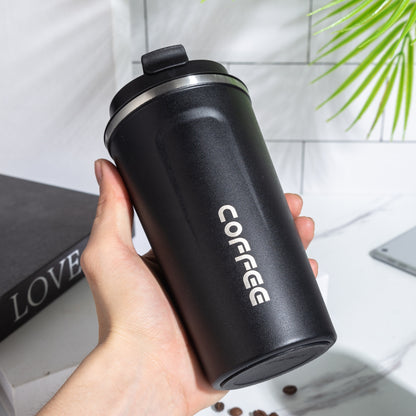 Double Stainless Steel Coffee Mug