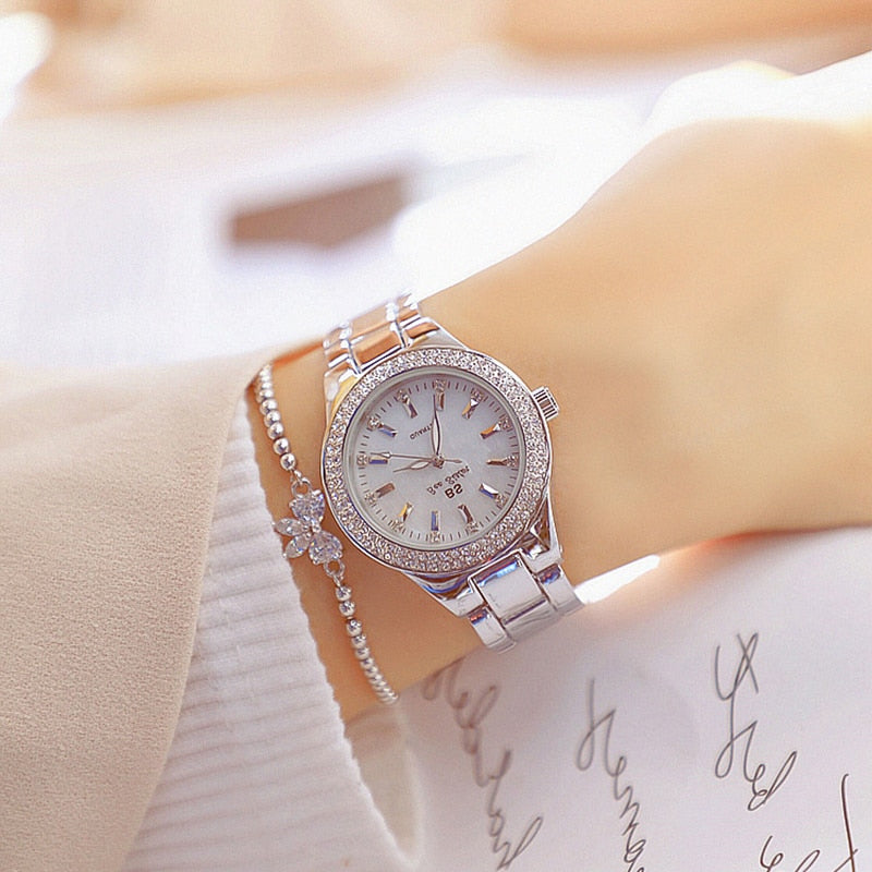 Crystal Diamond Watch