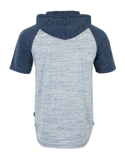 short sleeve raglan hoodie